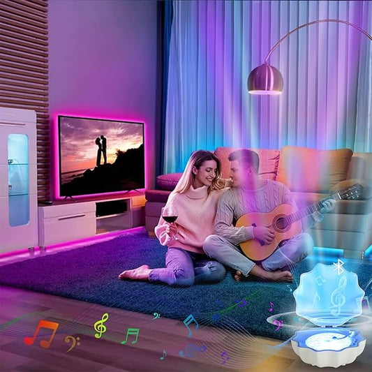 Shell Lamp with Bluetooth Speaker